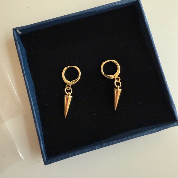 Gold Earrings - Picture 1 of 2